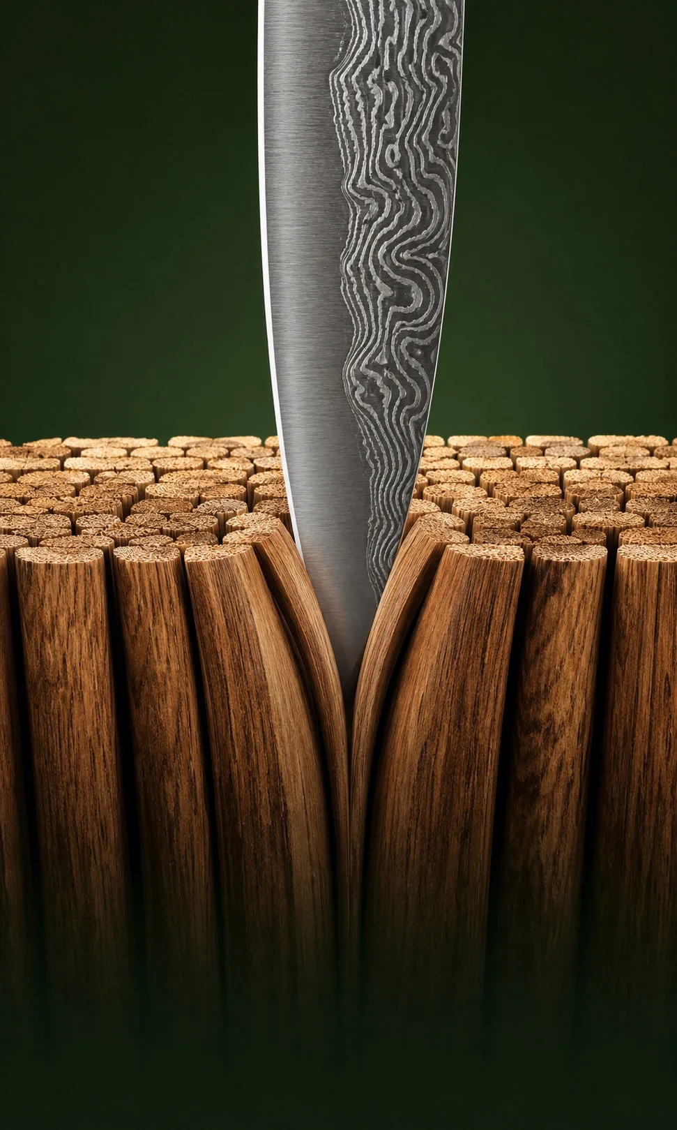 The fix: a surface that takes the hit for your knife
